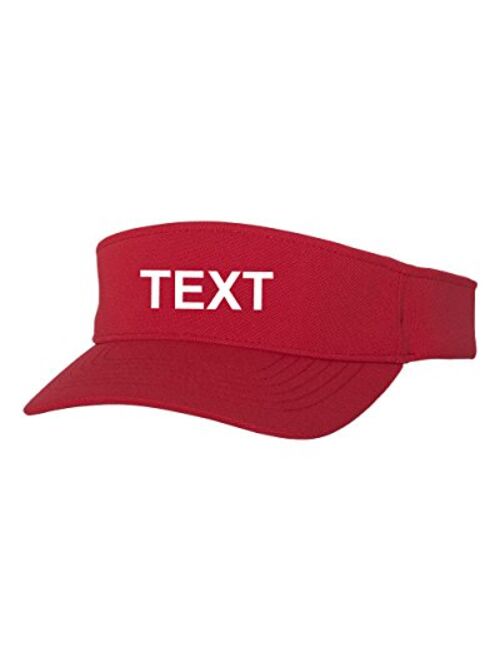 Flexfit Custom Name Embroidered 8110 One-Ten Adjustable Visor Cap