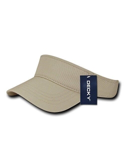 DECKY Polo Solid Hook and Loop Visor Hat