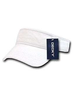 DECKY Polo Solid Hook and Loop Visor Hat