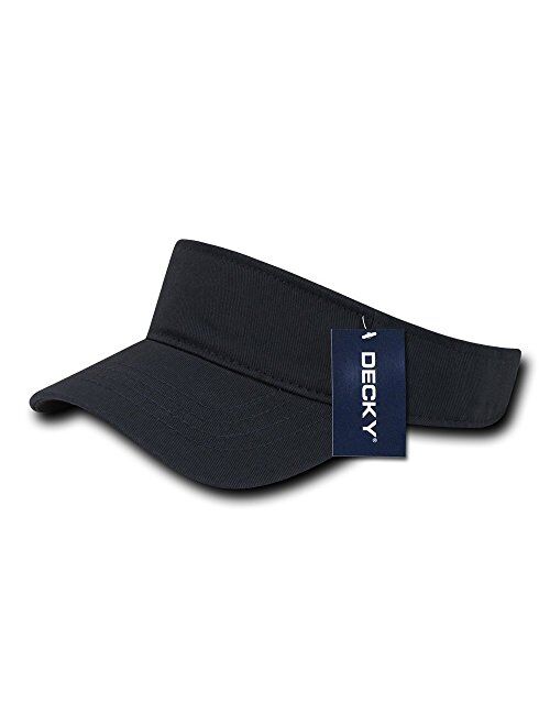 DECKY Polo Solid Hook and Loop Visor Hat