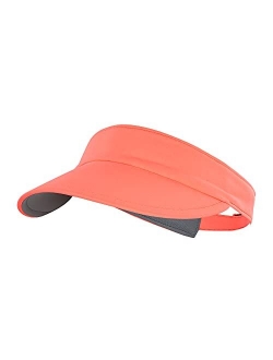 Sun Visors for Women and Girls, Long Brim Soft Sweatband Adjustable Hats