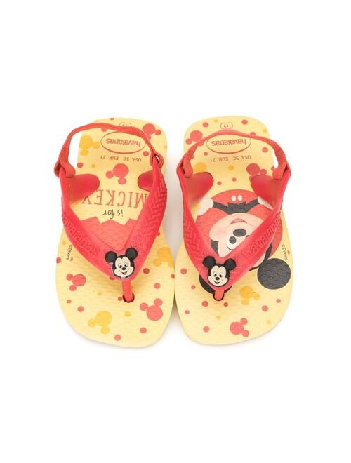 Havaianas Mickey Mouse slip-on sandals