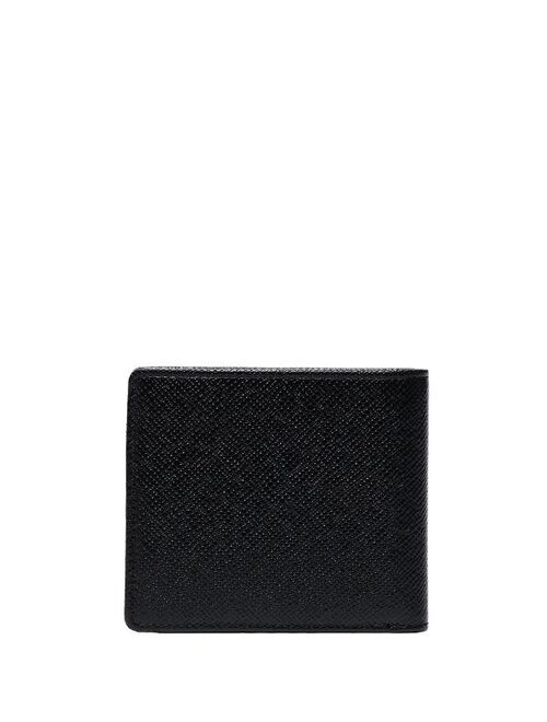 Hugo Boss textured logo bi-fold wallet