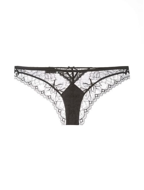 Fleur Du Mal Gardenia lace tanga