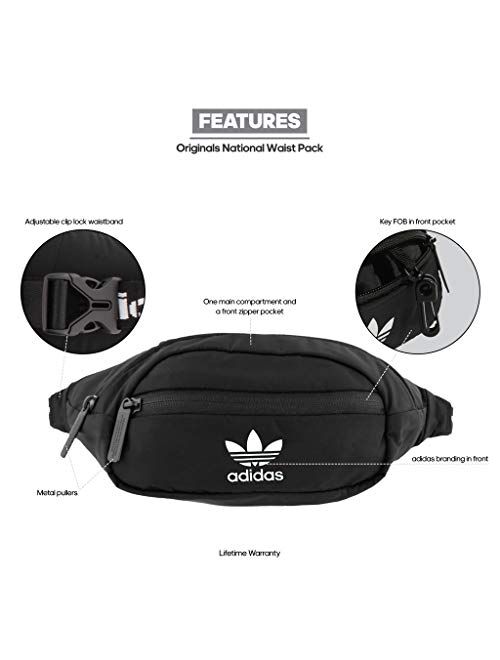 adidas Originals National Waist Fanny Pack-Travel Bag