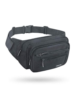 FREETOO Waist Pack Bag Fanny Pack for Men&Women Hip Bum Bag with Adjustable Strap for Outdoors Workout Traveling Casual Running Hiking Cycling