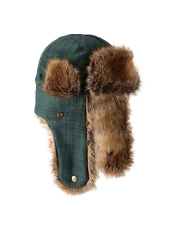 Stormy Kromer Northwoods Trapper Hat - Insulated Wool Winter Hat with Ear Flaps