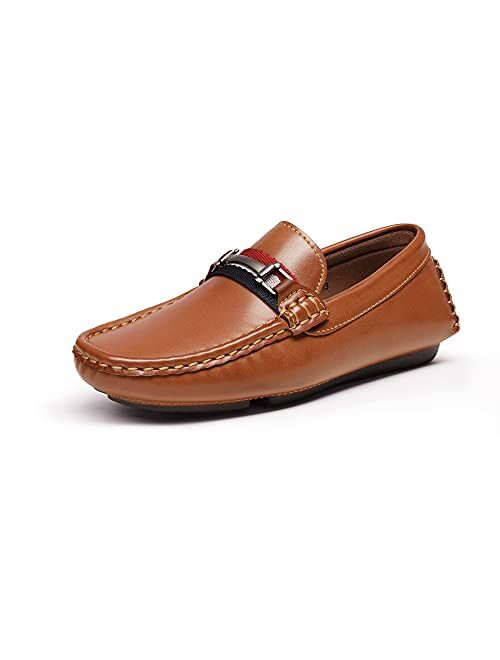 Bruno Marc Boy's Loafer Slip-On Dress Shoes