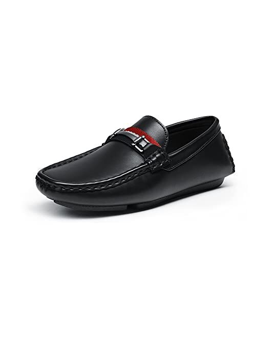 Bruno Marc Boy's Loafer Slip-On Dress Shoes