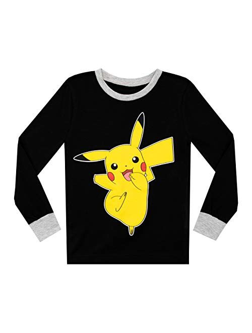 Pokemon Boys Pikachu Pajamas