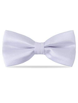 Kids Boys Silk Bow Ties - Adjustable Bowtie for Baby Toddler Gifts