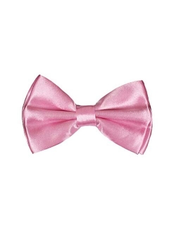 Navisima Classic Pre-Tied Bow Tie - Adjustable Formal Solid Colors Bowtie For Boys, Girls, Baby Toddler