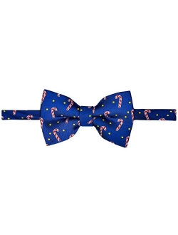 Retreez Delightful Christmas Candy Canes Pattern Pre-tied Boy's Bow Tie