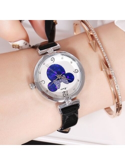 2018 New Arrival Watch For Girls Pink Bling Bling Heart Shape Dial Quartz Wrist Watch Disney Minnie Clock Women Relojes MK-11009