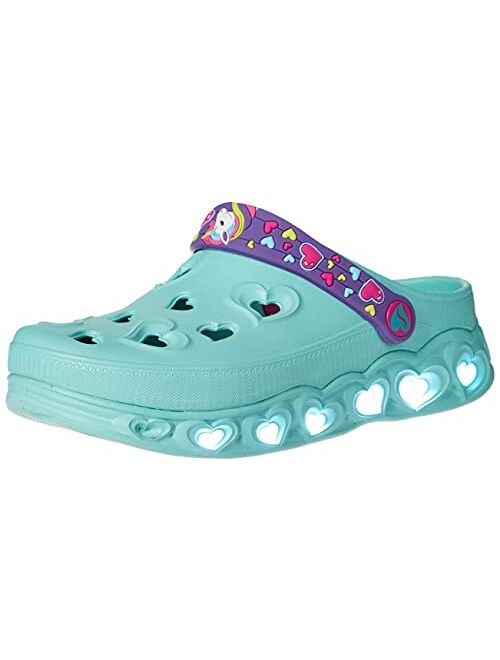 SKECHERS Toddler Girls Foamiest Light Hearted - Unicorns and amp Sunshine Clog Shoes from Finish Line