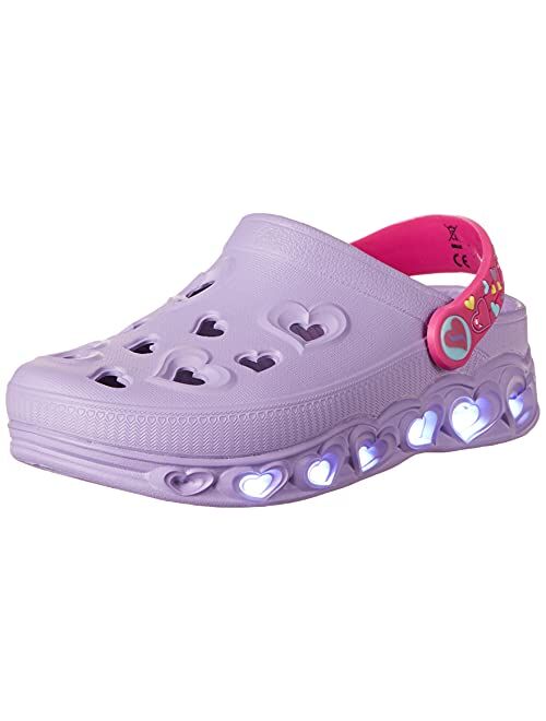 SKECHERS Toddler Girls Foamiest Light Hearted - Unicorns and amp Sunshine Clog Shoes from Finish Line