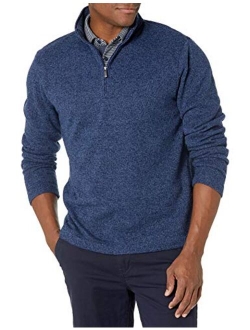 Men's Flex Long Sleeve 1/4 Zip Soft Sweater Fleece