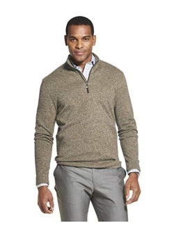 Men's Flex Long Sleeve 1/4 Zip Soft Sweater Fleece