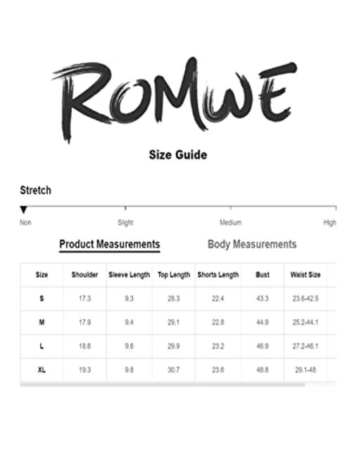 Romwe Men's Silk Pajama Set Satin Lapel V Neck Button Front Pocket Short Sleeve Solid Lounge Set Sleepwear