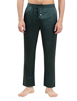 YIMANIE Men's Silk Pajama Pant Comfy Soft Lounge Sleep Pants