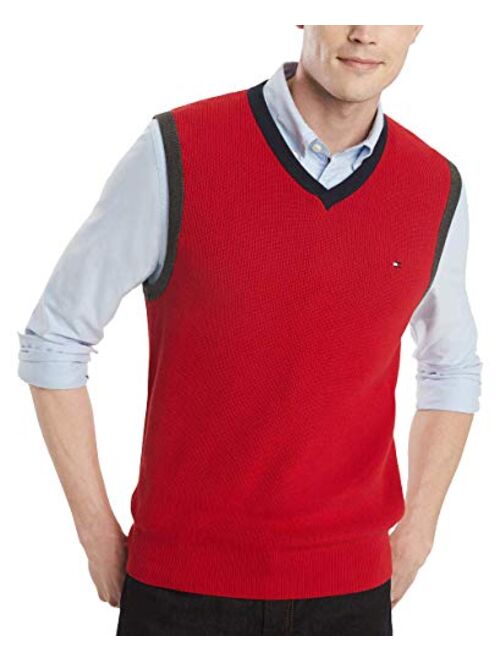 Tommy Hilfiger Men's Cotton Sweater Vest