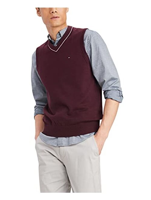 Tommy Hilfiger Men's Cotton Sweater Vest