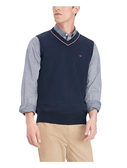 Tommy Hilfiger Men's Cotton Sweater Vest