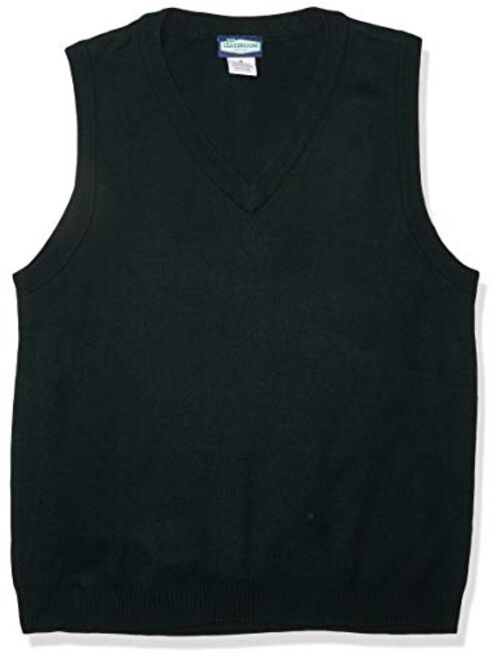 Classroom School Uniforms Men's Adult Unisex V-Neck Sweater Vest