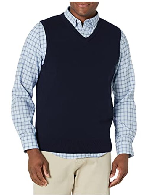 Cutter & Buck Men's Machine Washable Lakemont V-Neck Sweater Vest