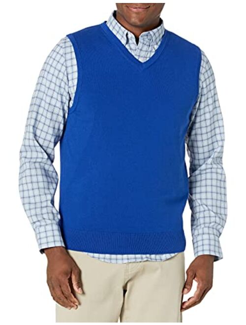 Cutter & Buck Men's Machine Washable Lakemont V-Neck Sweater Vest