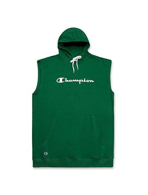 Champion Big and Tall Mens Sleeveless Popover Hoodie - Gym Workout Mens Hoodies