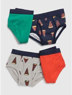 Kids 100% Organic Cotton Briefs (4-Pack)