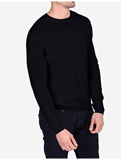 State Cashmere Essential Crewneck Sweater 100% Pure Cashmere Pullover Knitted Base Layer for Men