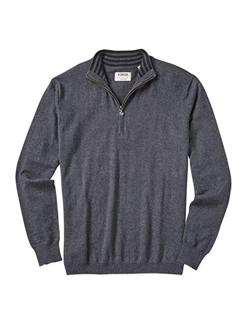 Linksoul Cotton-Cashmere Quarter-Zip Sweater