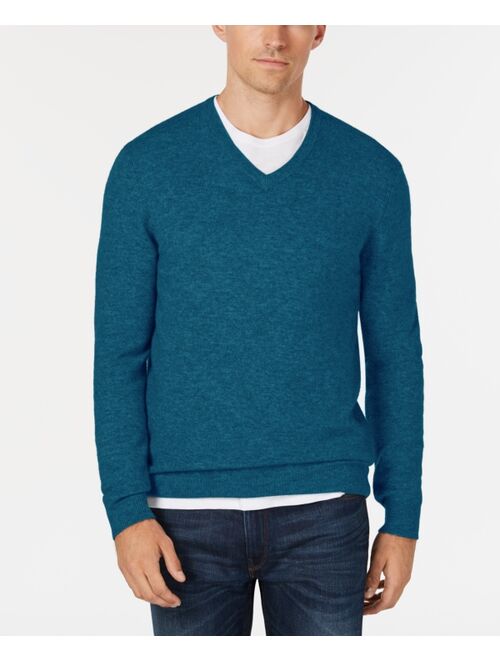 Club Room Men's V-Neck Cashmere Sweater, Created for Macy's