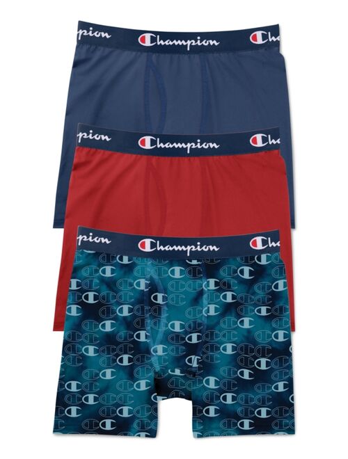 Champion Stretch Boxer Briefs - 3-Pack