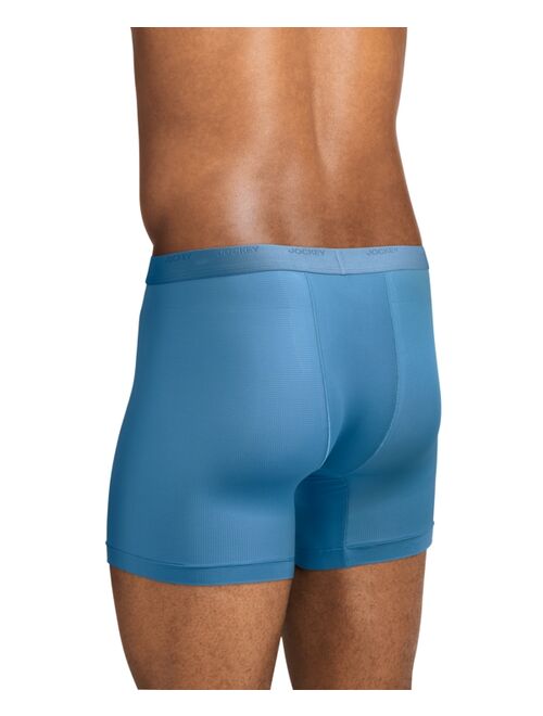 Jockey Men's Travel Quick-Dry Boxer Briefs