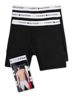 Men's 3-Pk. Classic Cotton Boxer Briefs