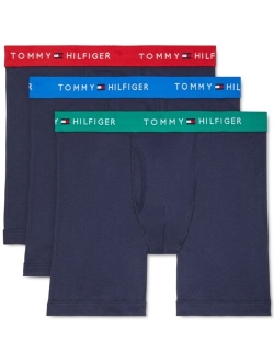 Men's 3-Pk. Classic Cotton Boxer Briefs