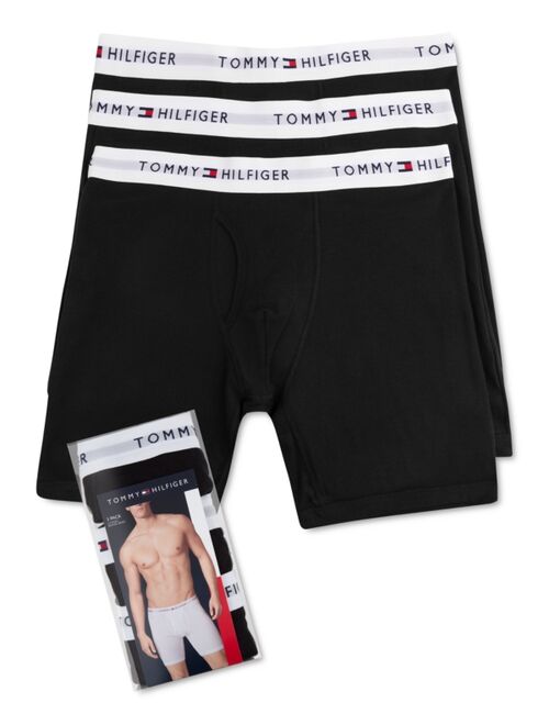 Tommy Hilfiger Men's 3-Pk. Classic Cotton Boxer Briefs