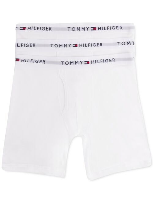 Tommy Hilfiger Men's 3-Pk. Classic Cotton Boxer Briefs