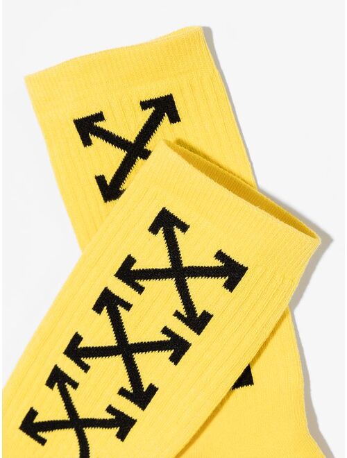 Arrows logo ankle socks