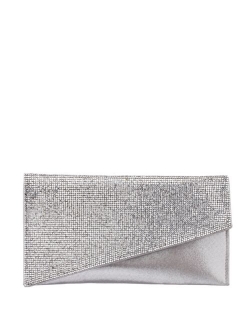 Nina Women's Asymmetrical Flap Clutch