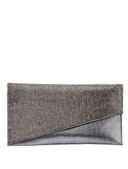 Nina Women's Asymmetrical Flap Clutch