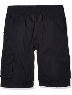 Belted Mini Canvas Cargo Shorts in Various Colors