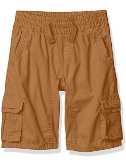 Belted Mini Canvas Cargo Shorts in Various Colors