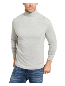 Men's Solid Mock Neck Turtleneck Shirt, Created for Macy's