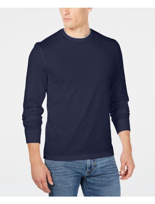 Club Room Men's Doubler Crewneck T-Shirt, Created for Macy's