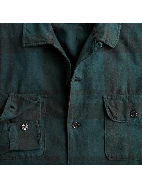 J.Crew Rustic cotton camp-collar shirt