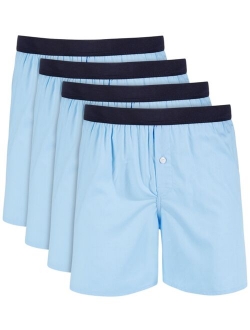 Men's 4-Pk. Cotton Boxers, Created for Macy's